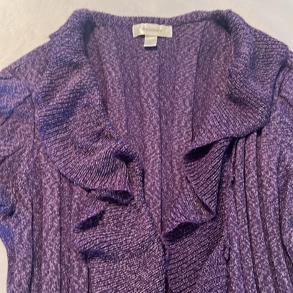 Dress Barn ruffled sweater - Picture 3 of 10